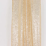 Add a Touch of Glamour with our Champagne Sequin Mesh Backdrop Panels